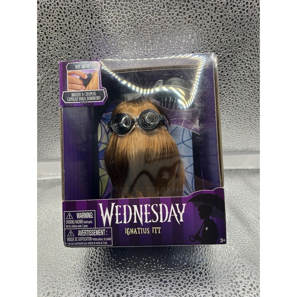 BRAND NEW! WEDNESDAY Ignatius Itt  Styling Head Cousin Itt Figure Addams Family